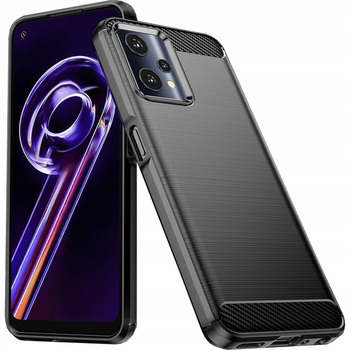 HURTEL ETUI CARBON CASE ELASTYCZNE POKROWIEC DO REALME 9 PRO WYSOKA OCHRONA