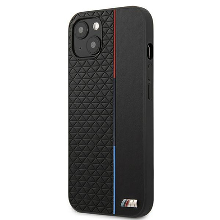 Etui BMW M Collection Triangles BMHCP13MTRTBK na iPhone 13 - czarne