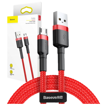BASEUS KABEL PRZEWÓD USB DO MICRO USB TELEFON TABLET SAMSUNG XIAOMI 2M 15A