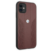 Etui BMW BMHCN61RSPPR iPhone 11 6,1" / Xr czerwony/red hardcase Leather Curve Perforate