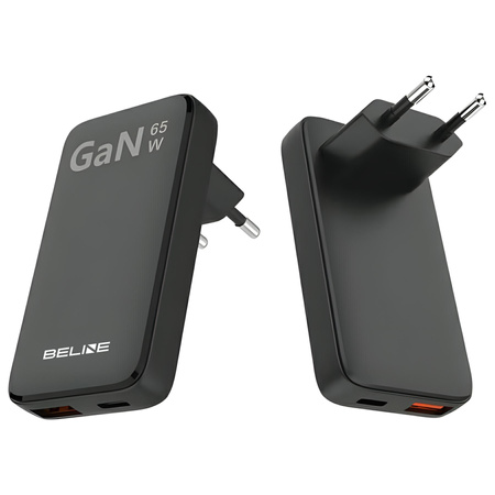BELINE ŁADOWARKA 65W USB-C USB DO SMARTFONÓW PD 3.0 QC 3.0 SZYBKIE