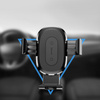 Baseus Wireless Charger Gravity uchwyt samochodowy na kratkę wentylacyjną + bezprzewodowa ładowarka Qi czarny  (WXYL-01)