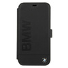 Etui BMW BMFLBKP12SSLLBK iPhone 12 mini 5,4" czarny/black book Signature