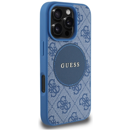 GUESS ETUI DO IPHONE 16 PRO MAX 4G CIRCLE LOGO Z MAGNETYCZNYM DO MAGSAFE