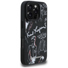 Etui Karl Lagerfeld Grained Pattern &    Logo MagSafe do iPhone 16 Pro Max czarny