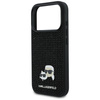Etui Karl Lagerfeld Rhinestones          Karl&Choupette Pin do iPhone 17 Pro czarny