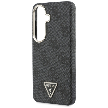 Etui Guess 4G Triangle Logo MagSafe do   Samsung Galaxy S26 czarny