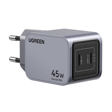 UGREEN ŁADOWARKA SIECIOWA NEXODE PRO 45W 2x USB-C DO LAPTOP TELEFON PD 3.0