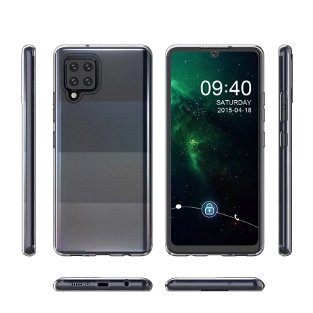 HURTEL ŻELOWY POKROWIEC ETUI DO SAMSUNG GALAXY A12 M12 0.5MM PRZEZROCZYSTY
