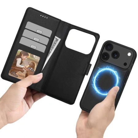 TECH-PROTECT ETUI WALLET MAGSAFE DO IPHONE 17 PRO MAX ZAMKNIĘCIE