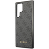 Etui Guess GUHCS23LG4GFGR S23 Ultra S918 - szare hardcase 4G Metal Gold Logo