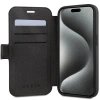 Etui Guess 4G Metal Logo na iPhone 15 Pro - szare