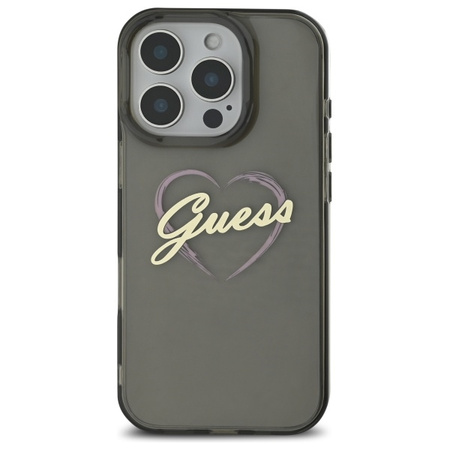 GUESS ETUI HARDCASE DO IPHONE 16 PRO MAX 6.9 MAGNETYCZNE Z IMITACJĄ SKÓRY