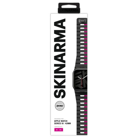 Pasek Skinarma Gemini do Apple Watch     42/41/40 mm midnight