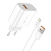 FONENG ŁADOWARKA 18W DO TELEFONÓW DO LIGHTNING Z KABLEM USB SZYBKIE