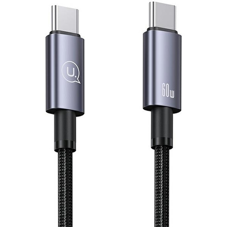 USAMS KABEL USB-C DO USB-C 60W 1,2M DO TELEFONÓW ZASILANIE FAST CHARGING