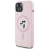 KARL LAGERFELD ETUI KARL&CHOUPETTE DO IPHONE 15 PLUS DO MAGSAFE SILIKONOWE