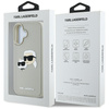 KARL LAGERFELD ETUI RUBBER DOUBLE HEADS DO IPHONE 16 OCHRONNE Z 3D DESIGNEM