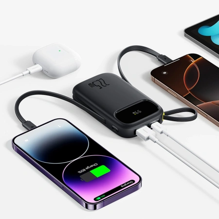 BASEUS POWERBANK ENERFILL FC31 10000MAH 22.5W Z WYŚWIETLACZEM CYFROWYM