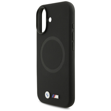 Etui BMW M FW Metal Logo MagSafe do      iPhone 17 czarny