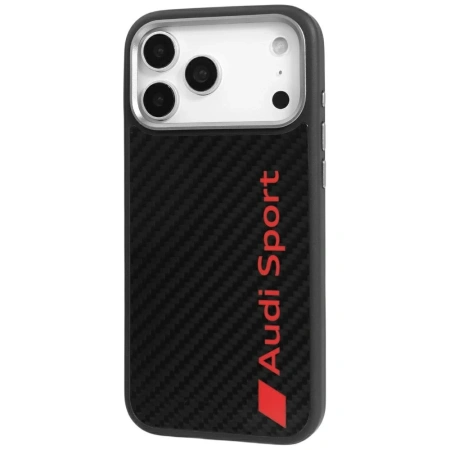 AUDI ETUI CARBON FIBER DO IPHONE 17 PRO MAX MAGSAFE Z OCHRONĄ