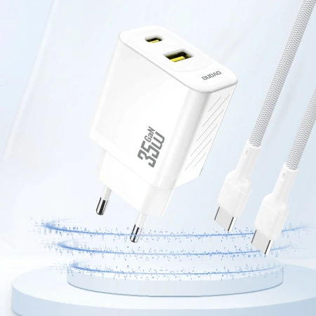 DUDAO ŁADOWARKA A27 MAXC 35W DO TELEFONÓW IPHONE 12 13 14 15 Z KABLEM