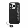 KARL LAGERFELD ETUI HARDCASE DO IPHONE 15 14 13 6.1 SAFFIANO Z RHINESTONES