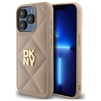 DKNY ETUI DO IPHONE 15 PRO MAX 6.7 QUILTED STACK LOGO Z WYJĄTKOWYM DESIGNEM