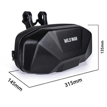 WILDMAN TORBA NA RAMĘ ROWERU X9 3.5L DO ROWERU Z WODOODPORNYM POKRYCIEM