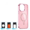 HURTEL ETUI GLITTER CASE DO IPHONE 16 PRO DO MAGSAFE TELEFON Z BROKATOWYM