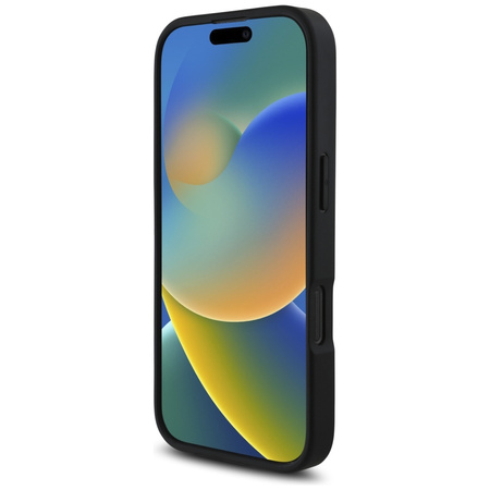 KARL LAGERFELD ETUI CASE DO IPHONE 16 PRO MAX Z METALOWĄ KIESZENIĄ NA KARTY