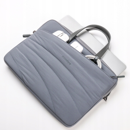 INNOSTYLE DAMSKA TORBA NA LAPTOPA 14 WODOODPORNA CARRYLITE SLIM SZARA