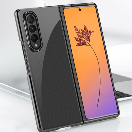 HURTEL ETUI POKROWIEC Z METALICZNĄ RAMKĄ DO SAMSUNG GALAXY Z FOLD 4 NOWOŚĆ
