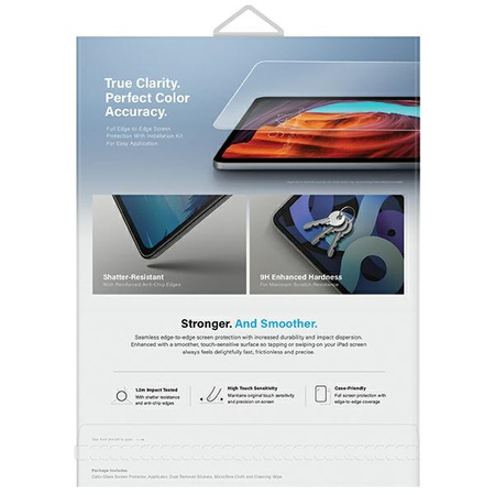 UNIQ SZKŁO HARTOWANE DO IPAD PRO 13 2024 Z APLIKATOREM ODPORNE NA ZADARCIER