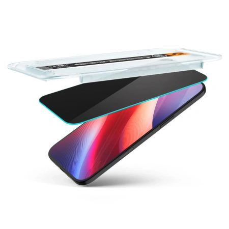 SPIGEN SZKŁO PRYWATYZUJĄCE GLAS.TR EZ FIT 2-PACK DO IPHONE 17 AIR OCHRONA