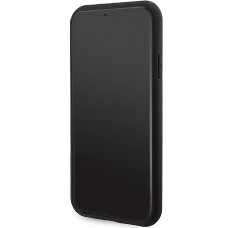 Etui Guess 4G Triangle Metal Logo na iPhone 11 / XR - czarne