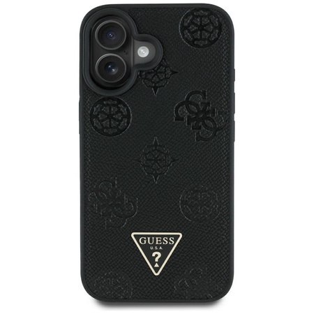 GUESS ETUI CASE GRAINED HOT STAMP PEONY DO IPHONE 16 Z MAGNETYCZNYM