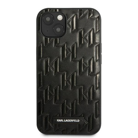 Karl Lagerfeld KLHCP13SMNMP1K iPhone 13 mini 5,4" hardcase czarny/black Monogram Plaque