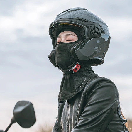 Kominiarka Wozinsky WKM-03B maska na twarz motocykl rower zimowa balaklava - czarna