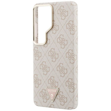 Etui Guess 4G Triangle Logo MagSafe do   Samsung Galaxy S26 Ultra różowy