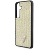 Etui Guess Rhinestone Triangle na Samsung Galaxy S24+ - złote