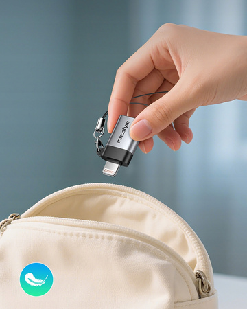 INNOSTYLE ADAPTER PRZEJŚCIÓWKA USB-A 3.0 DO LIGHTNING IPHONE IPAD 3A OTG