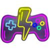 BELINE NEON LIGHT GAMEPAD DO POKOJU GRACZA LED RGB ZMIENNE KOLORY