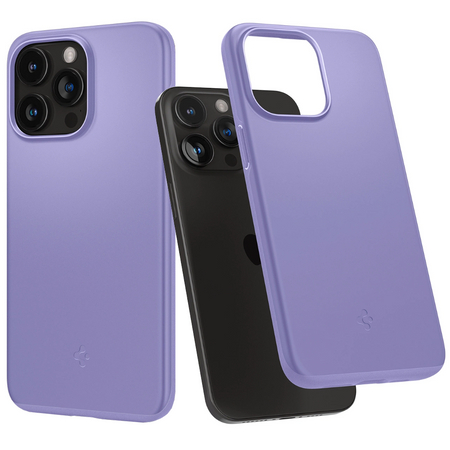 Etui Spigen Thin Fit na iPhone 15 Pro - fioletowe