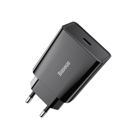 BASEUS ŁADOWARKA SIECIOWA USB-C DO IPHONE IPAD PD 20W 3A SZYBKIE ŁADOWANIE