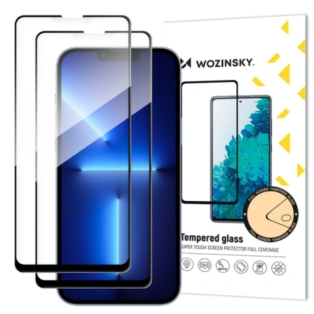 WOZINSKY SZKŁO HARTOWANE FULL GLUE TEMPERED GLASS DO XIAOMI REDMI NOTE 14