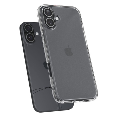 SPIGEN CASE ULTRA HYBRID DO IPHONE 16 Z OCHRONĄ NA TYŁ I BOKI PRZEZROCZYSTE