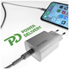 Ładowarka sieciowa 4smarts VoltPlug 20W PD MFI USB-C z kable USB-C do Lightning biały