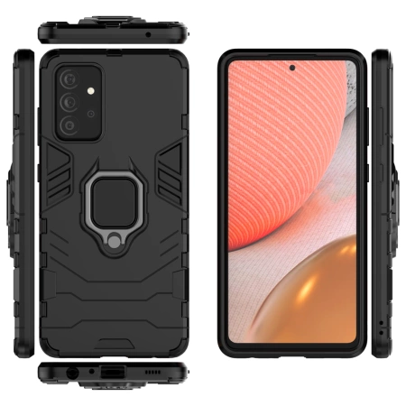 HURTEL ETUI RING ARMOR PANCERNE HYBRYDOWE POKROWIEC DO SAMSUNG GALAXY A72