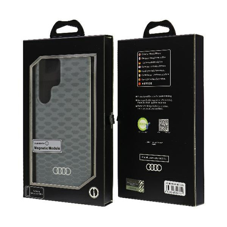 AUDI IML STITCHING PATTERN DO MAGSAFE CASE DO SAMSUNG S24 ULTRA S928